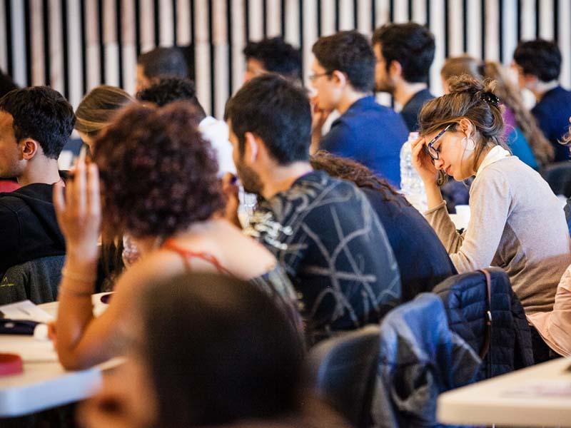 Gruppo di studenti durante un corso nazionale